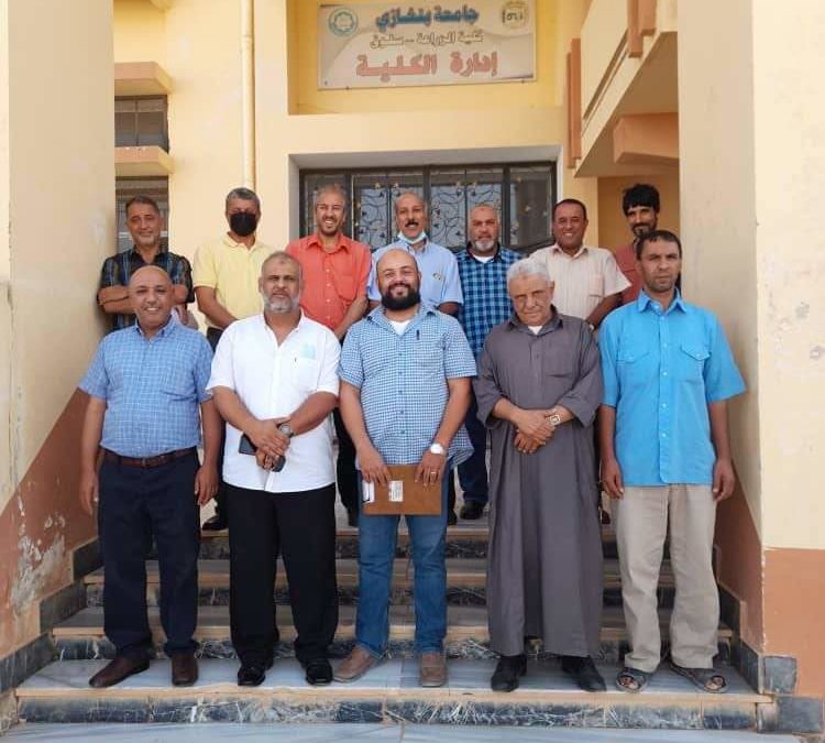 لجنة المتابعة تمنح الإذن للزارعة سلوق ببدء الدورات عقب الزيارة