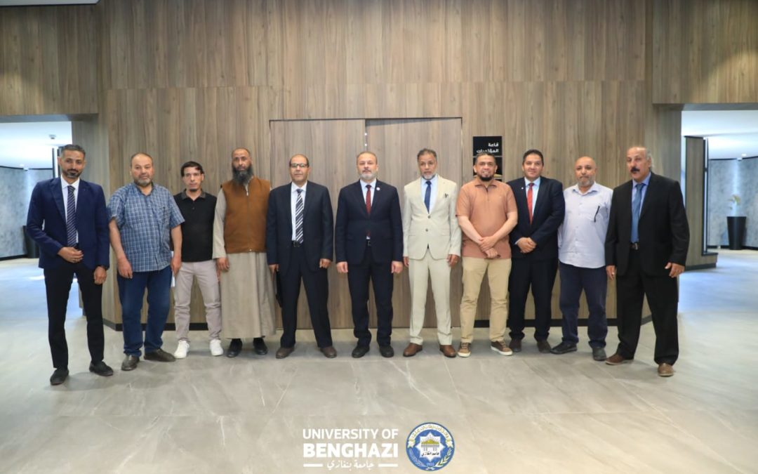 كلية الزراعة سلوق تسلّم ملف الاعتماد المؤسسي لرئاسة جامعة بنغازي
